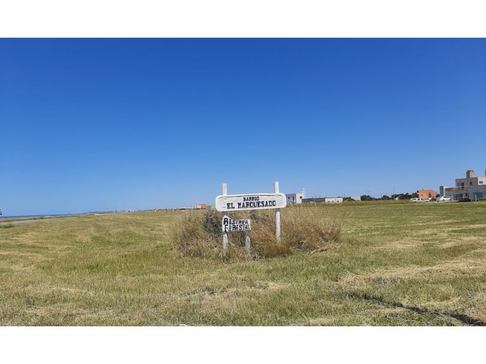 VENTA LOTE EL MARQUESADO A 600 M DE LA COSTA 15X25
