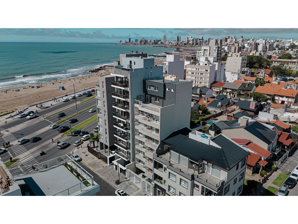VENTA 1, 2 y 3 AMBIENTES A ESTRENAR FRENTE AL MAR. STROBEL Y LA COSTA