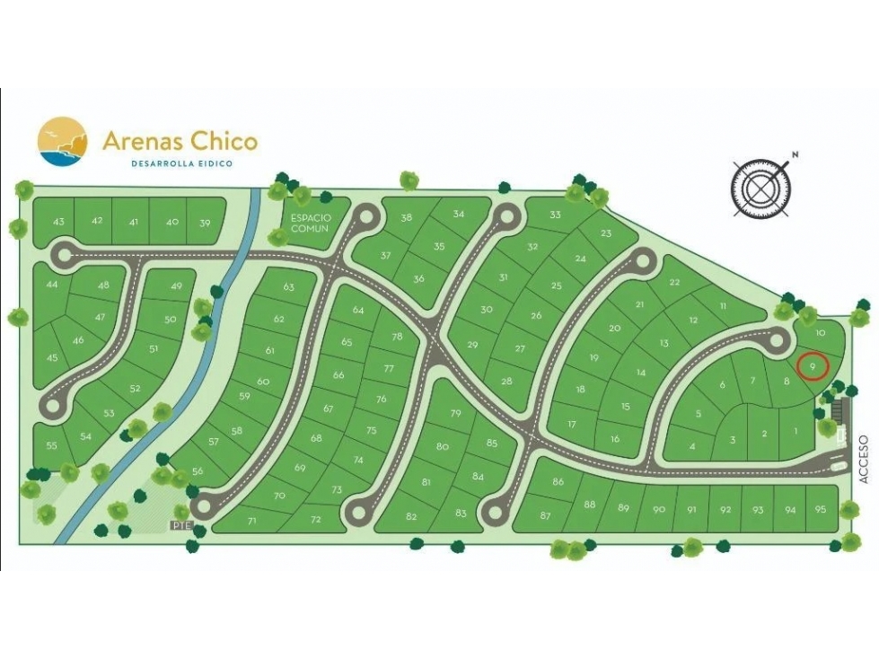 VENTA LOTE 632M2 BARRIO PRIVADO ARENAS CHICO — foto 2