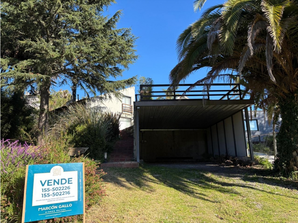 ALQUILER y VENTA / CHALET CON GAS NATURAL / SIERRA DE LOS PADRES