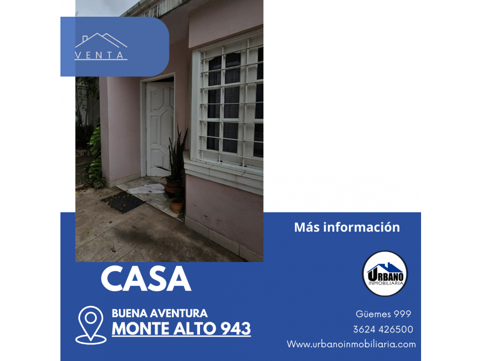 Casa con quincho