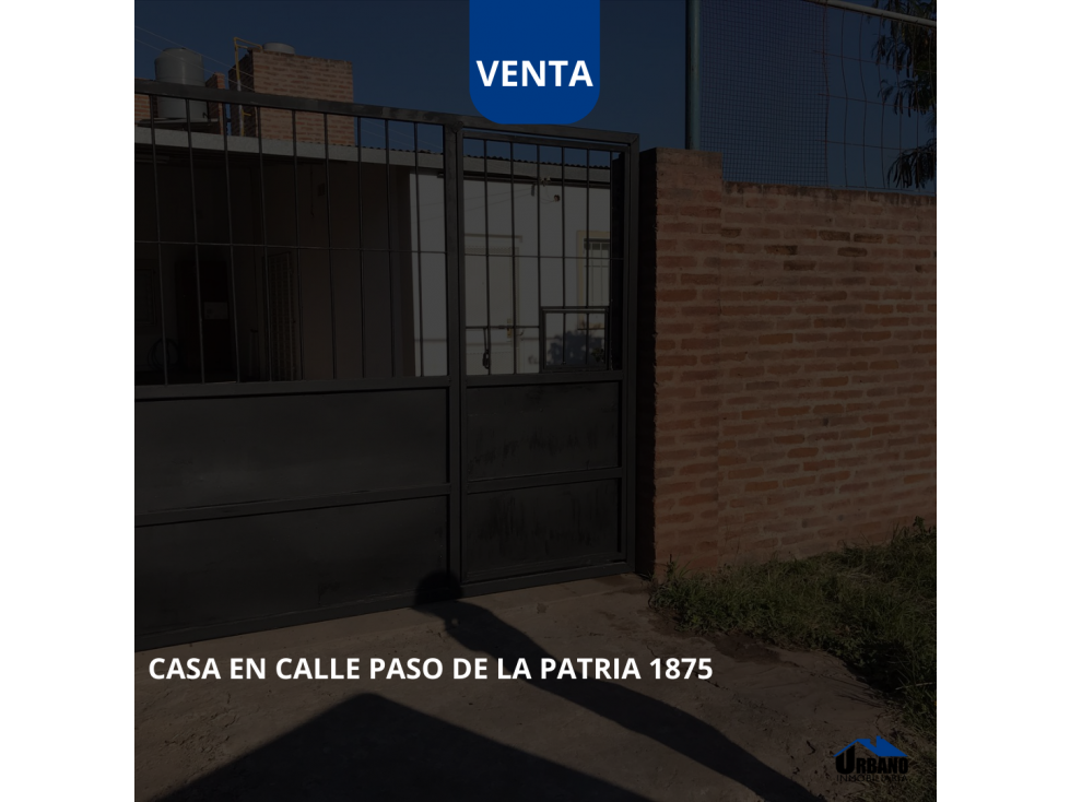 CASA EN PASO DE LA PATRIA 1875 - 1