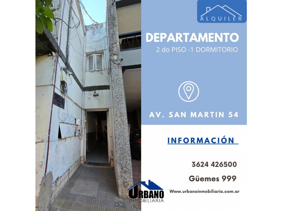 DEPARTAMENTO - AV SAN MARTIN 40