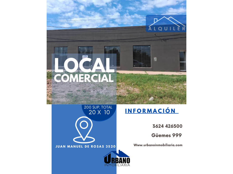 LOCAL COMERCIAL - JUAN MANUEL DE ROSAS 3520 - 1