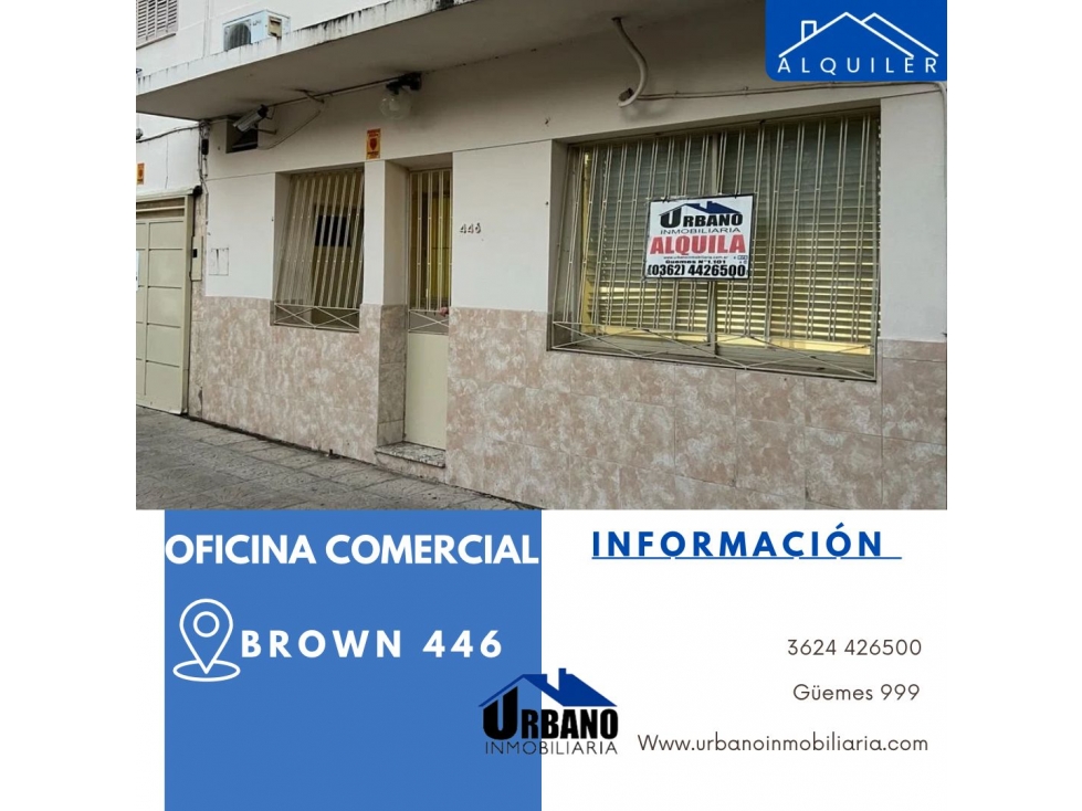 OFICINA COMERCIAL - BROWN 446 - 1