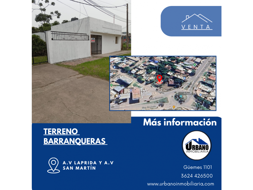 TERRENOS EN BARRANQUERAS - EXCELENTE INVERSIÓN! - 1