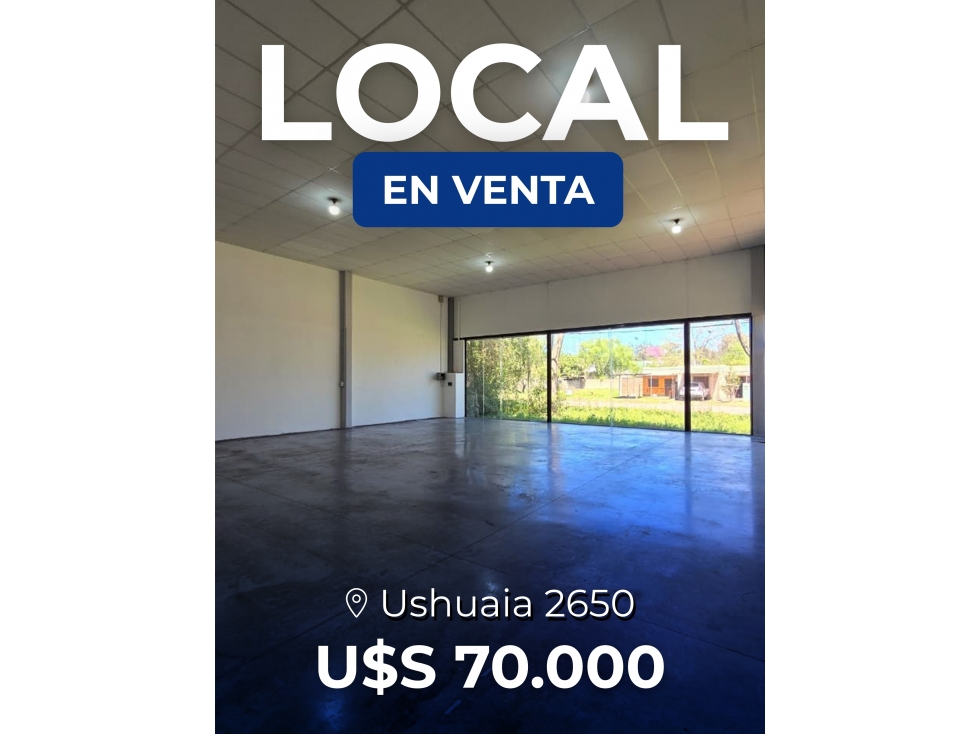USHUAIA 2650 - LOCAL COMERCIAL EN VENTA - 1