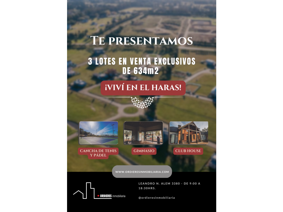LOTE EN CASONAS DEL HARAS - OPORTUNIDAD - 3