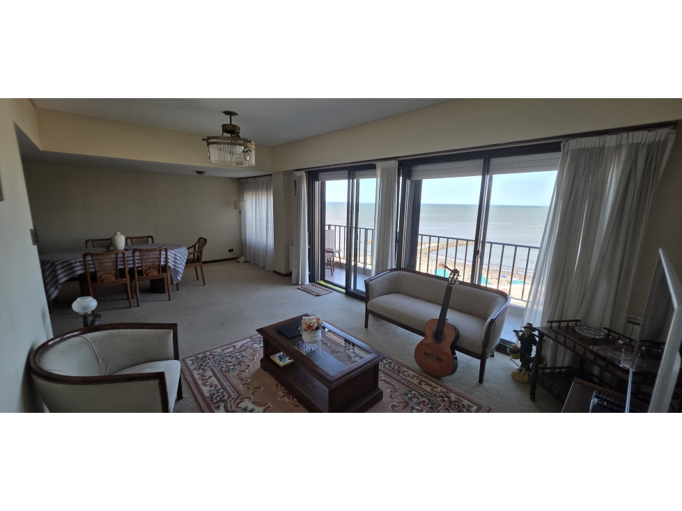 Hermoso Departamento 4 amb con vista plena al mar y cochera. — foto 5