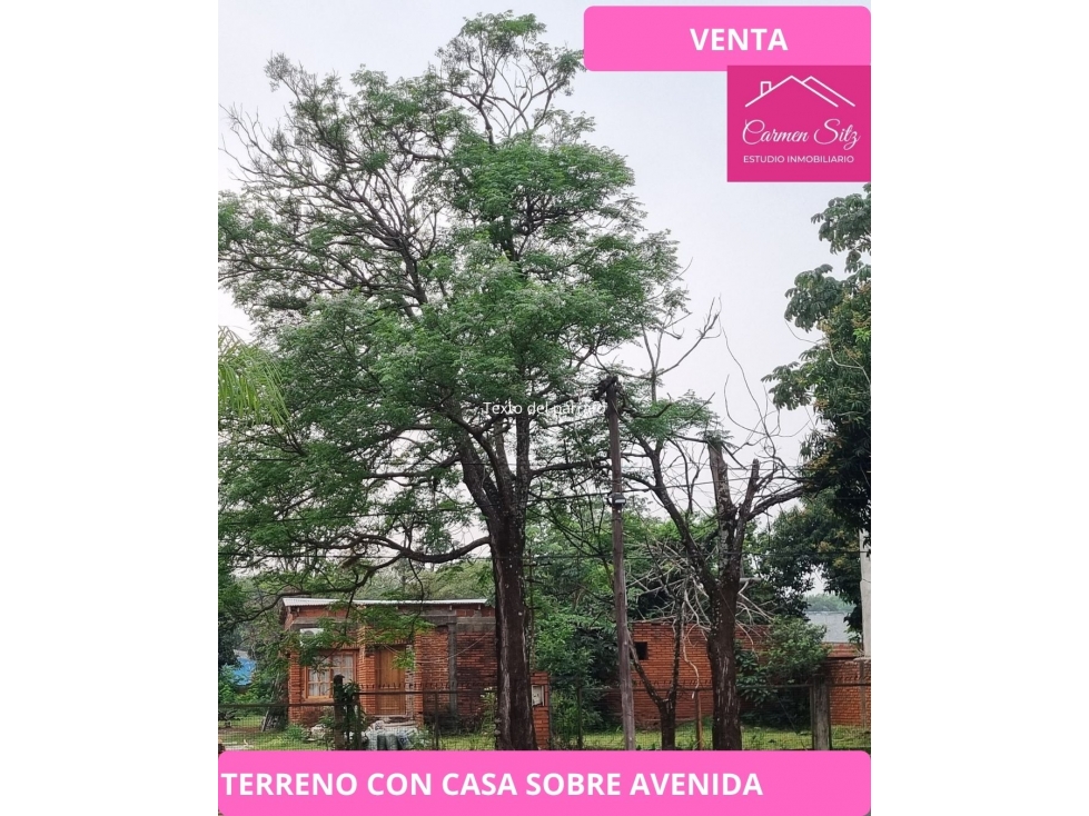 Terreno en venta con casa a reciclar - 1