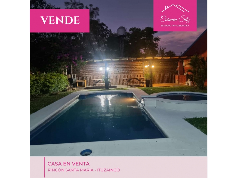 Casa en venta Rincón Santa María Ituzaingó