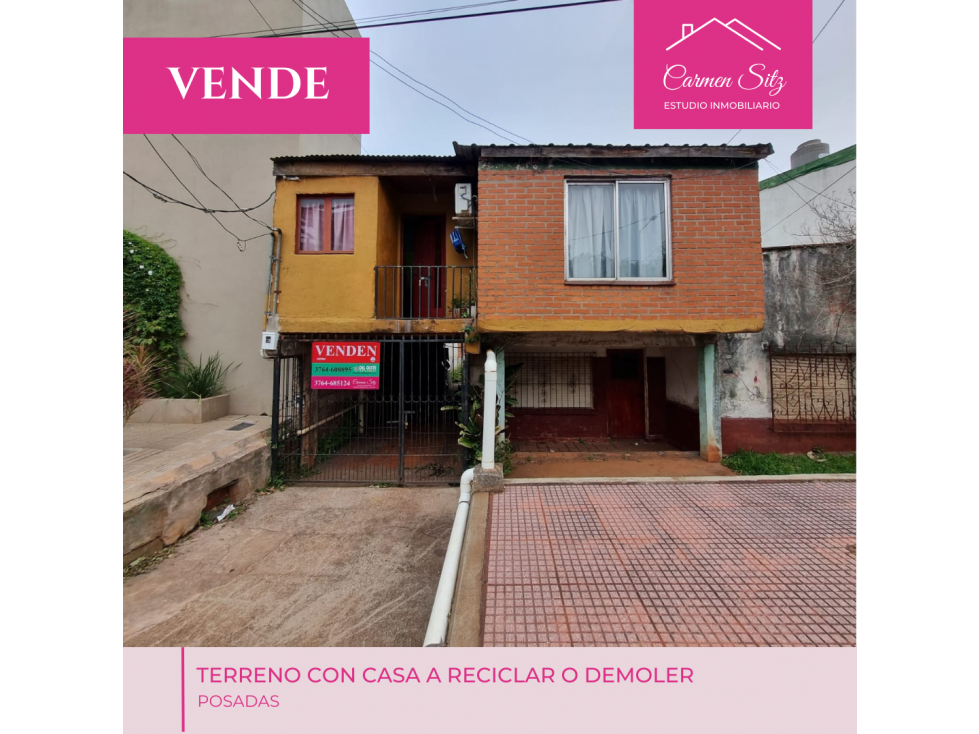Terreno con casa a demoler y un monoambiente a nuevo. - 2