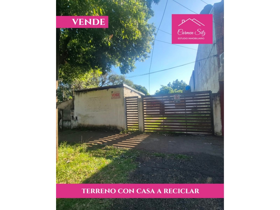 Venta terreno con casa a reciclar sobre avenida - 2