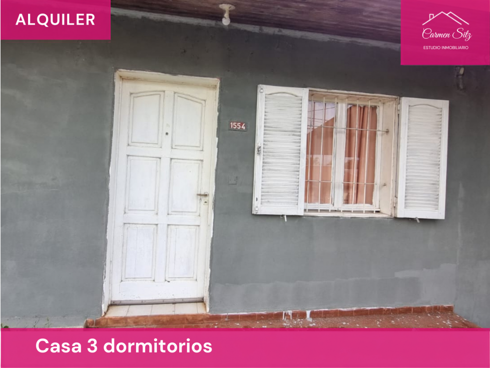 Casa de 3 dormitorios en alquiler - 1