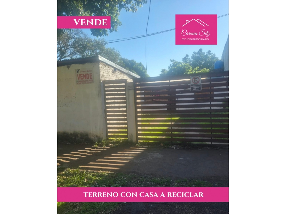 Venta terreno con casa a reciclar sobre avenida - 3