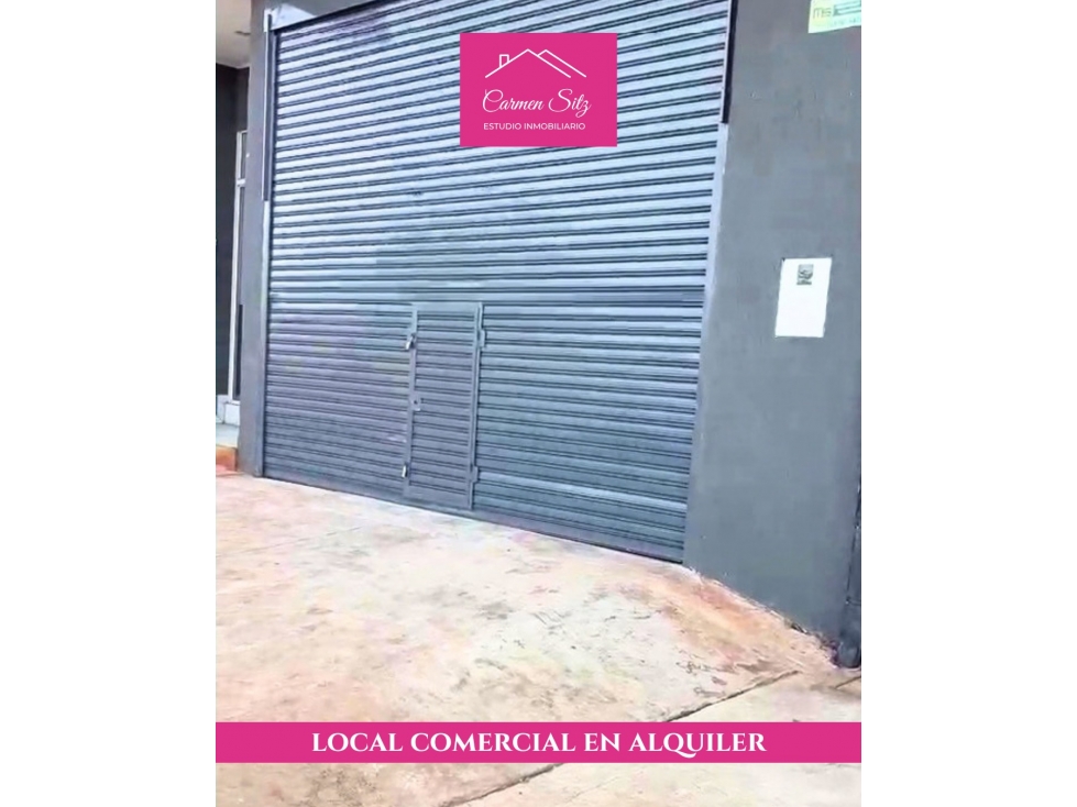 Alquiler local comercial sobre avenida