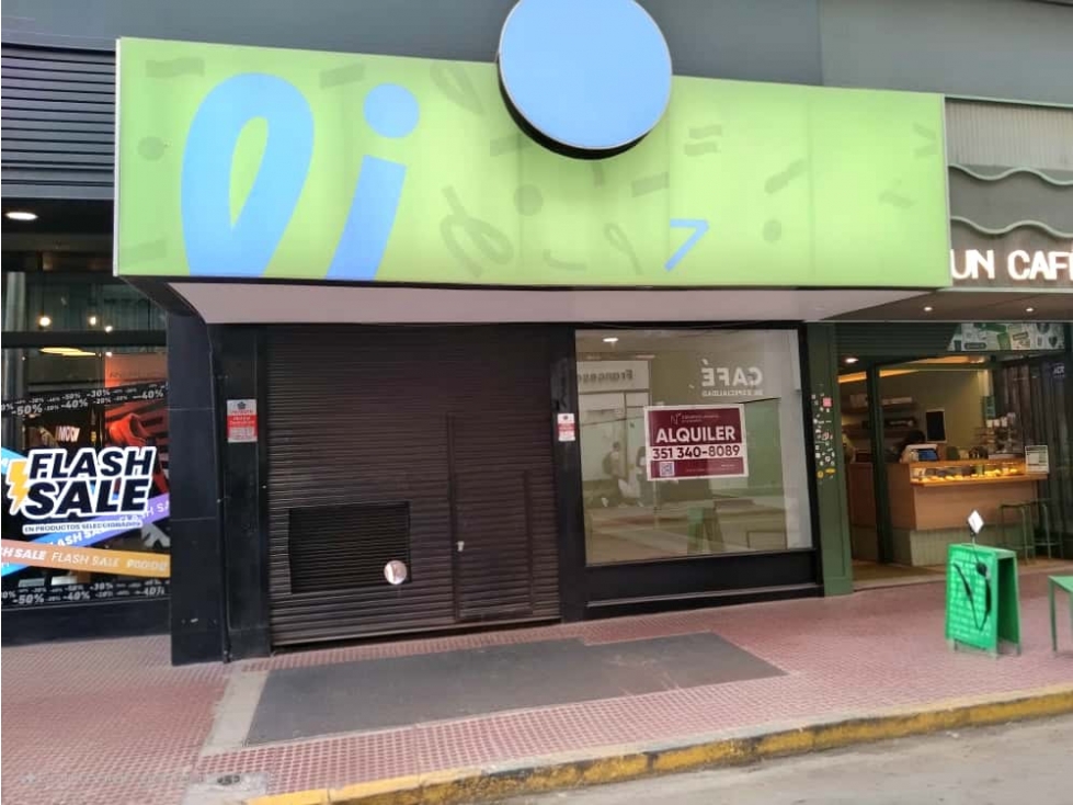 LOCAL COMERCIAL + SUBSUELO - FRENTE A PATIO OLMOS - OB. TREJO Nº 345 - 1