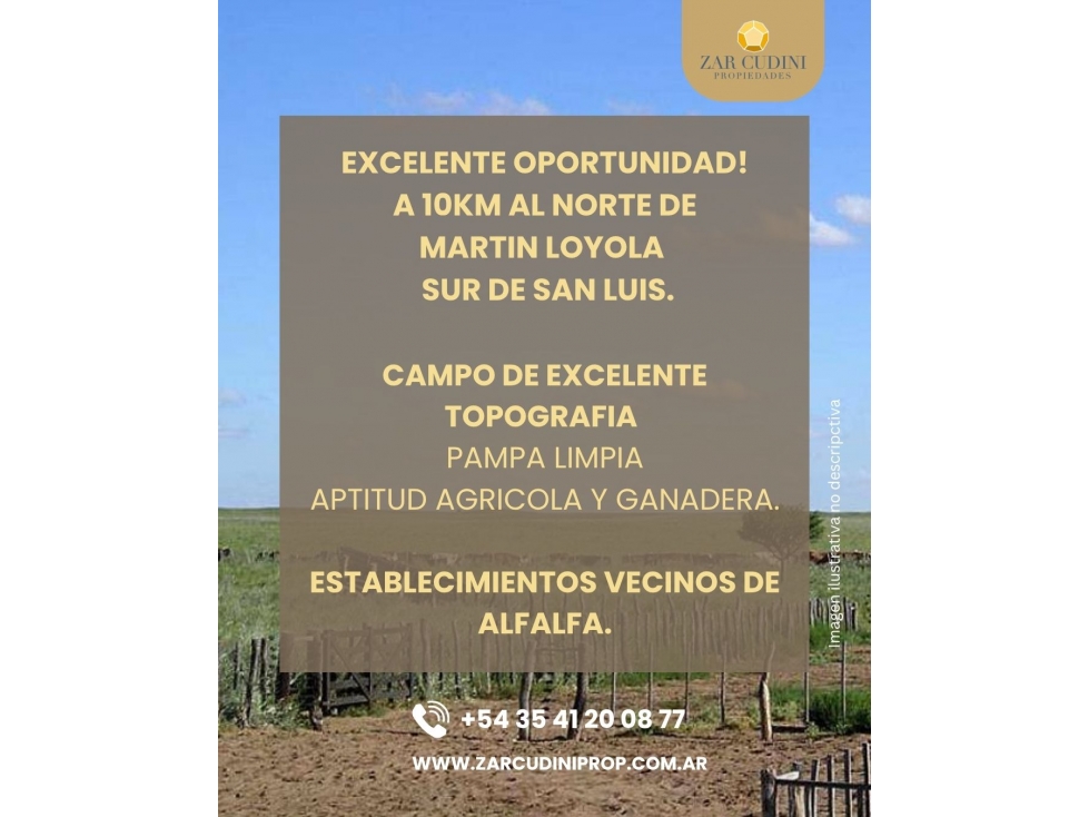 CAMPO 7.200 HA AGRICOLA GANADERO EN MARTIN DE LOYOLA, SAN LUIS - 2