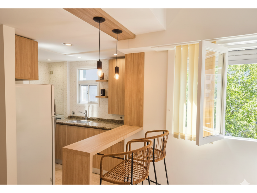 VENTA DEPARTAMENTO 2 AMBIENTES A NUEVO Y AMOBLADO PLAZA MITRE — foto 3