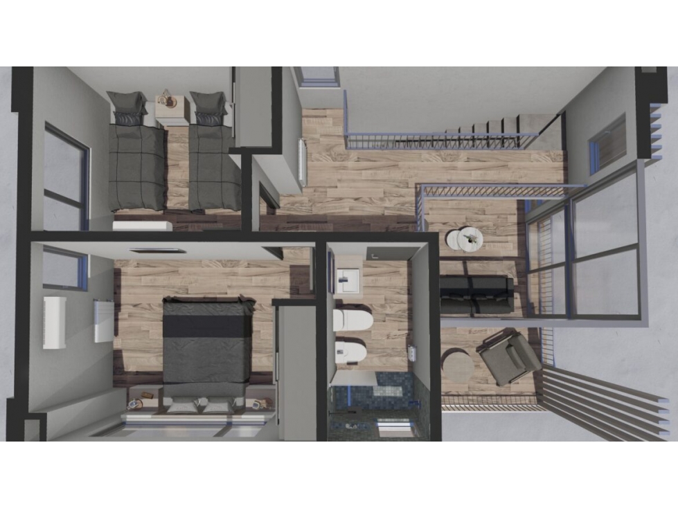 DUPLEX EDIFICIO HALCON - 2