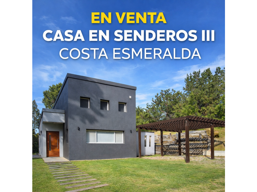 VENTA COSTA ESMERALDA SENDEROS III LOTE 329