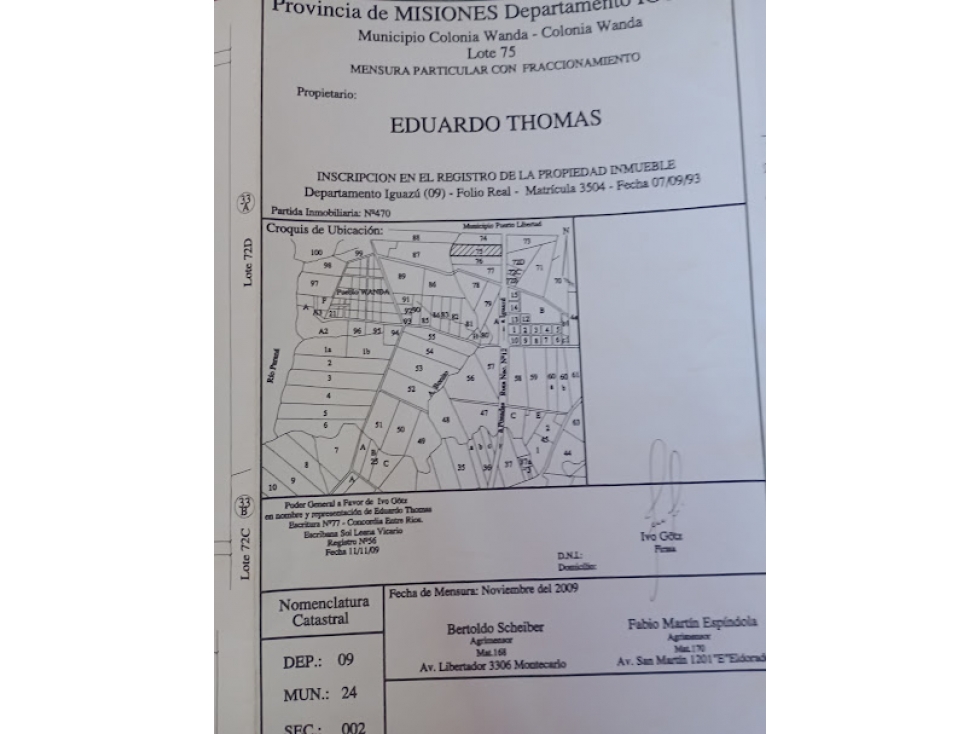 Amplio Terreno a metros Ruta 12-Wanda -Mnes. - 4