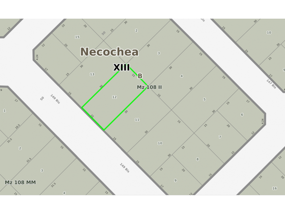 Lote con construcción en Necochea - 2