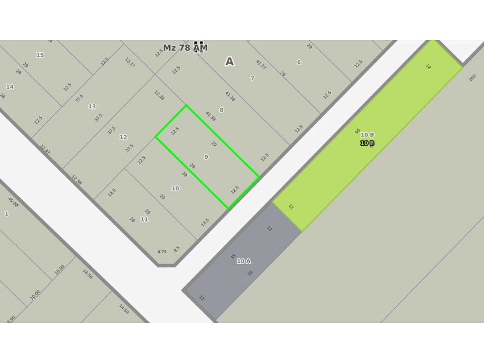 lote en Barrio Alem - 2