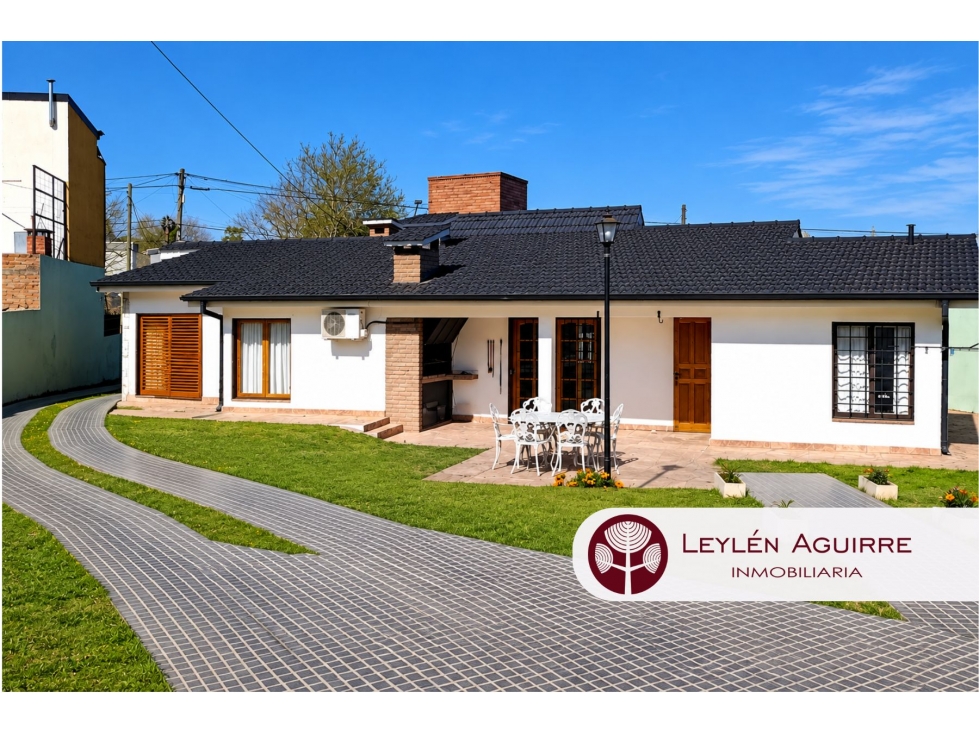En B°Miguel Muñoz, chalet más dos depatamentos de un dormitorio.