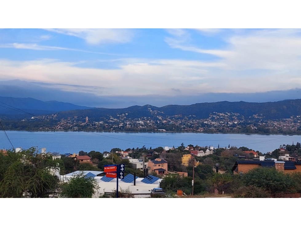 Venta terreno c/ escritura 1280mts con vista, villa del lago — foto 4