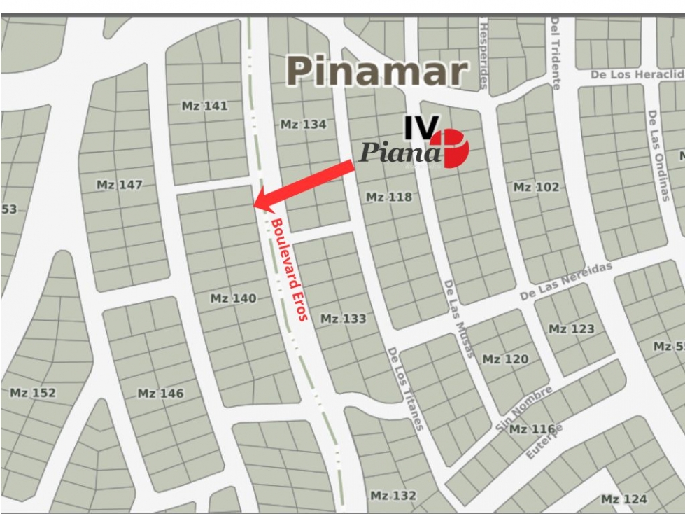 Terreno en Venta - Zona Tridente/Nayades - Boulevard Eros - 834 m² - 6