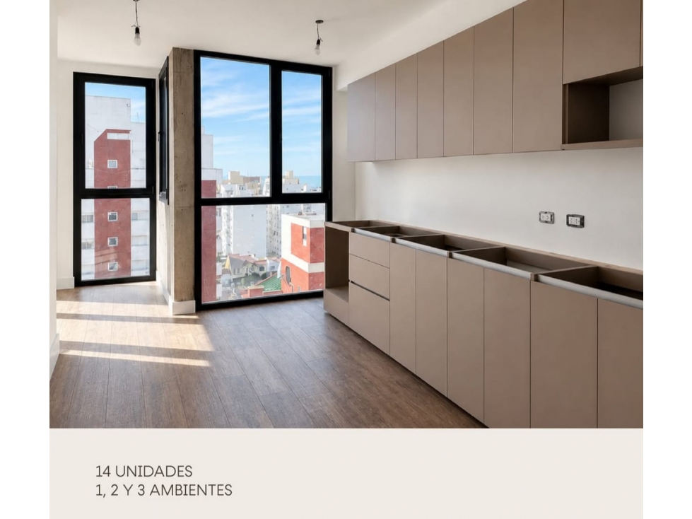 VENTA DEPTOS DE 2 Y 3 AMB. EDIFICIO CHILL, LA PERLA — foto 3