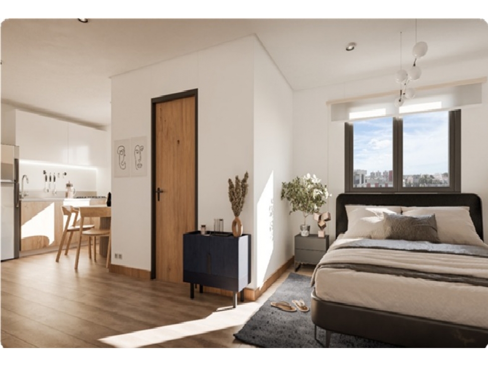 Monoambiente vista al mar 32 m2 Av Félix Camet 2400 — foto 6