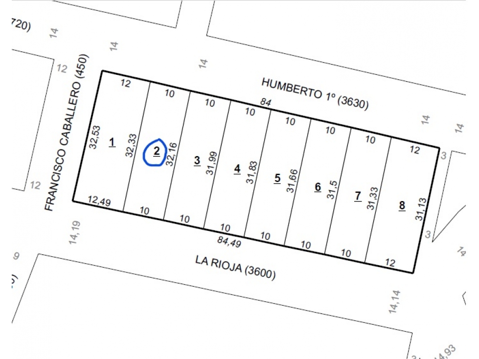 Venta Lote Terreno zona Alto Alberdi Escritura - 2