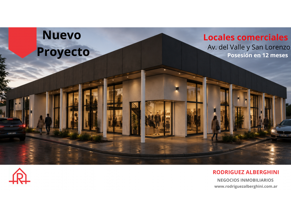 Nuevo Proyecto de 6 Locales Comerciales - 1