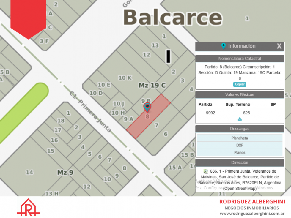 Terreno en venta (Calle 1 e/ Av. Chaves y 18) - 3