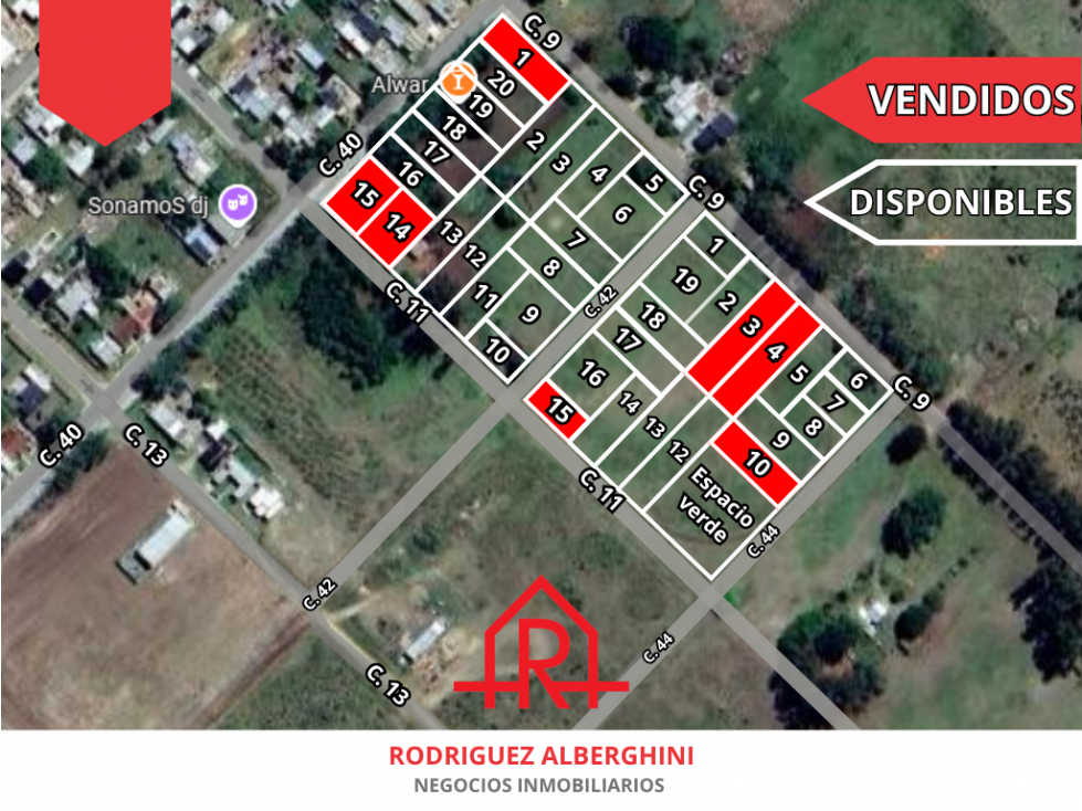 Terrenos en venta (Calles 40, 42, 44 entre 11 y 9) - 2