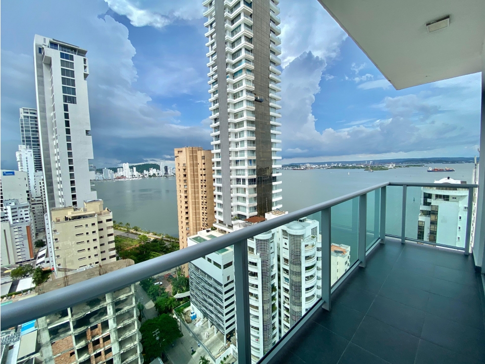 VENTA O EN ALQUILER Apartamento en Bocagrande, Edificio Infinitum — foto 2