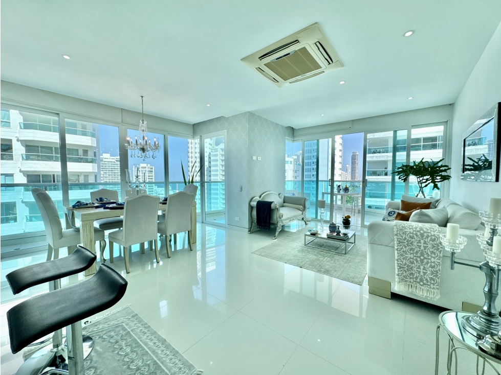 VENTA Apartamento en Castillogrande, Edificio Bahía Grande