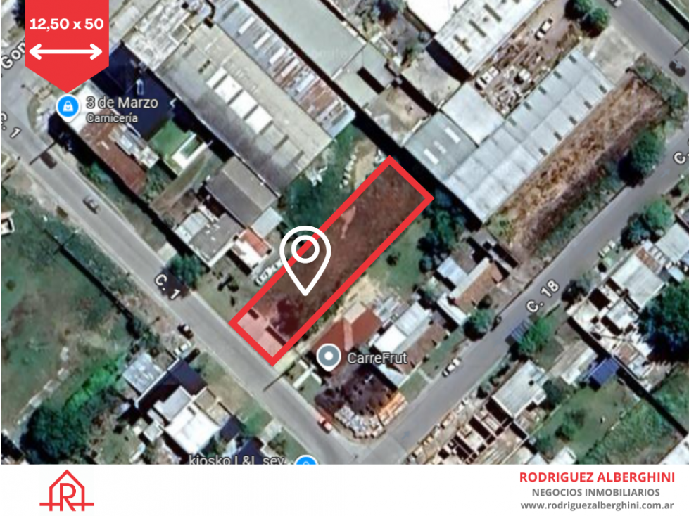 Terreno en venta (Calle 1 e/ Av. Chaves y 18) - 2