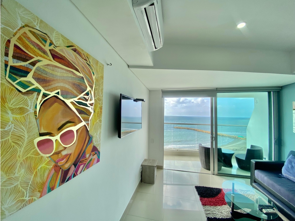VENTA Apartamento en Bocagrande, Edificio Palmetto Eliptic