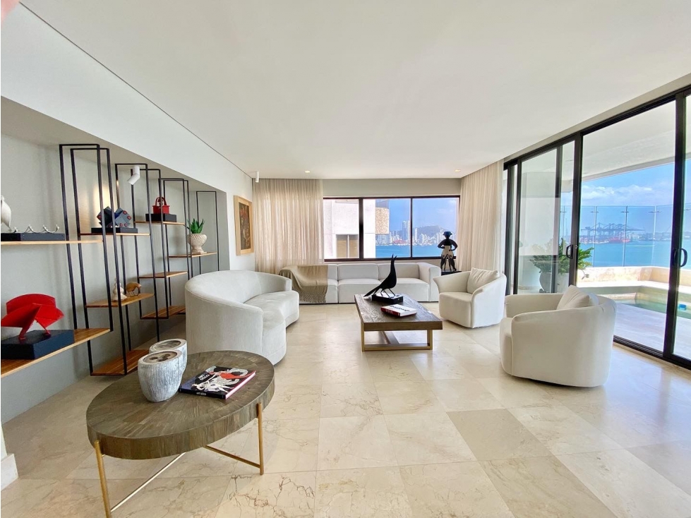 VENTA Penthouse en Bocagrande, Edificio Bahía Mar — foto 6