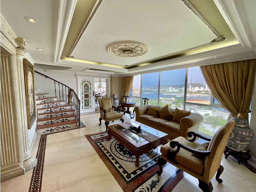 VENTA Penthouse en Bocagrande, Edificio Puerto Azul