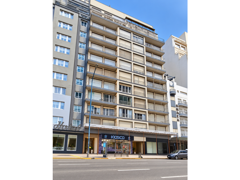 DEPTO 2 AMB CON VISTA PARCIAL AL MAR CENTRO