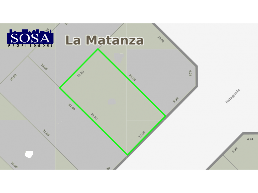 Lote en González Catan Calle: Patagonia al 300 - 2