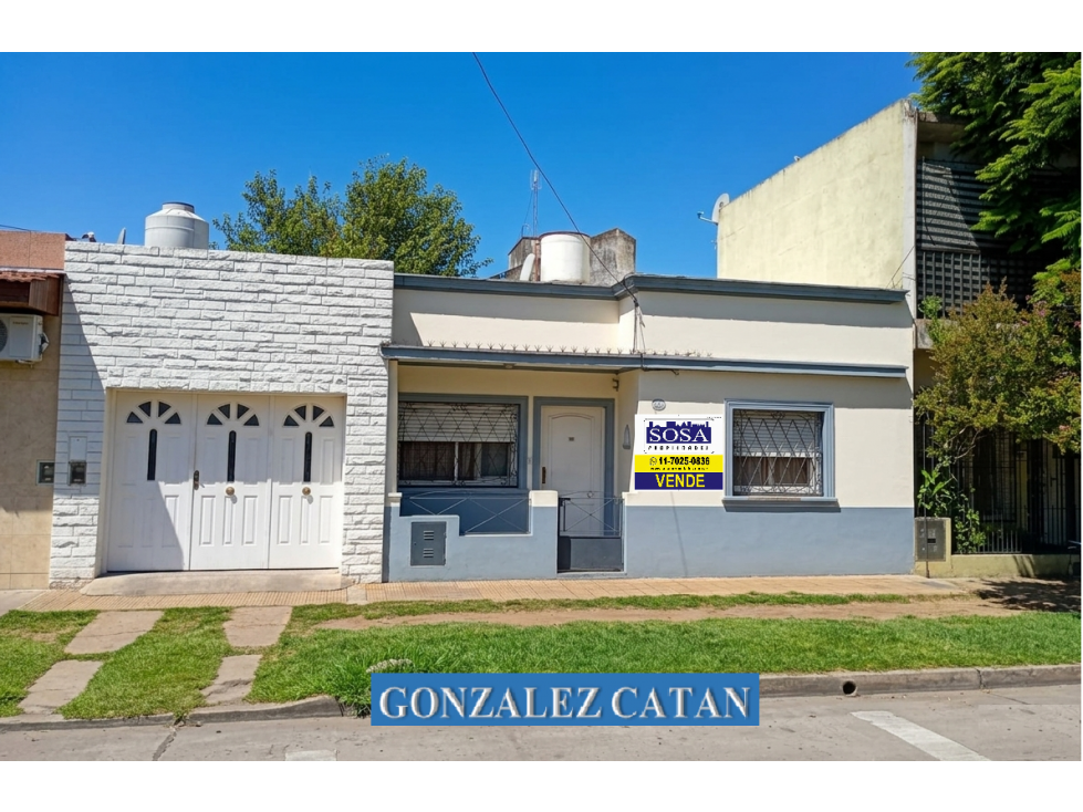 Casa en González Catan Centro Calle Gral. Rivas Nº 4578 - 1