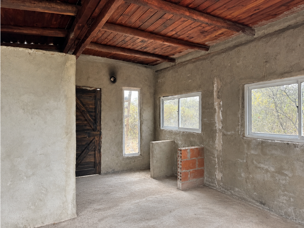 VENTA DE MONOAMBIENTE A TERMINAR CON VISTAS EN CAPILLA DEL MONTE - 3