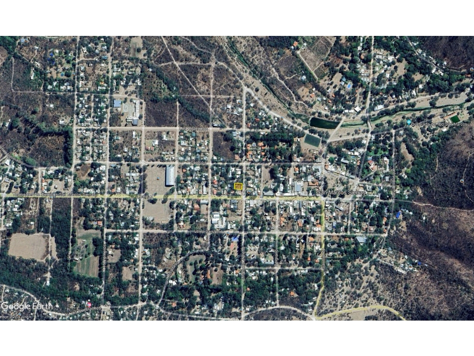 VENTA DE LOTE CON EXCELENTE UBICACIÓN CÉNTRICA EN SAN MARCOS SIERRAS - 3