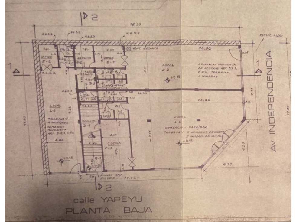 BOEDO SOBRE LOTE PROPIO EN BLOCK 425 M2 INDEPENDENCIA 3900 - 3