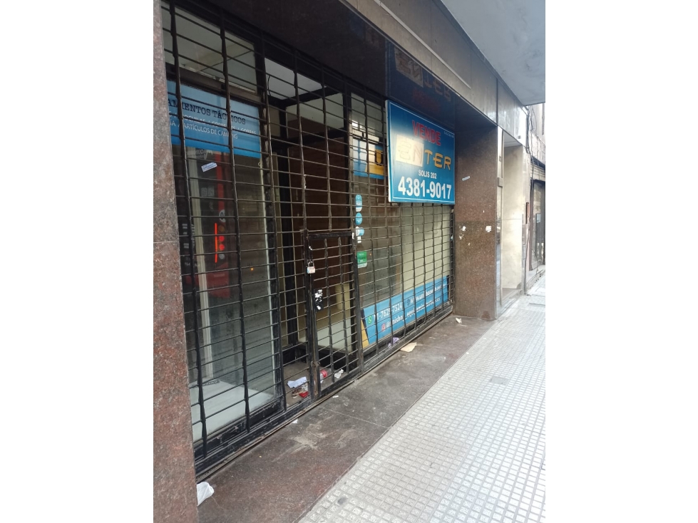 LOCAL EN VENTA EN CONGRESO LUIS SAENZ.PEÑA 100